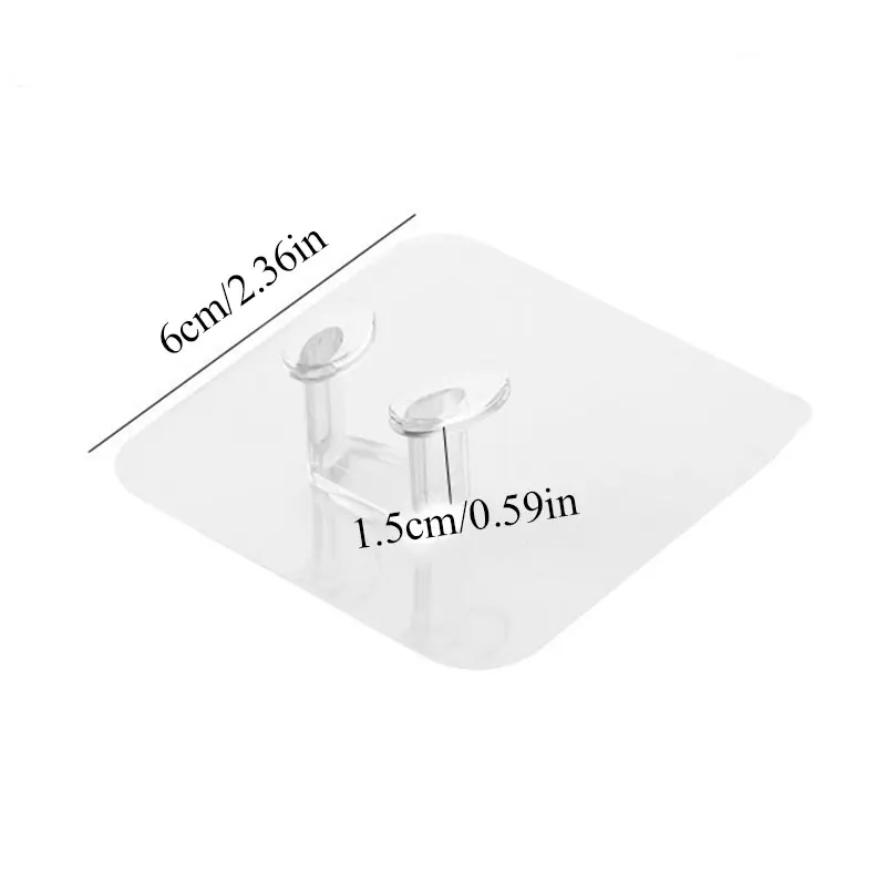 2 шт. настенный крючок для хранения крюк штепсельная вилка держатель розетки