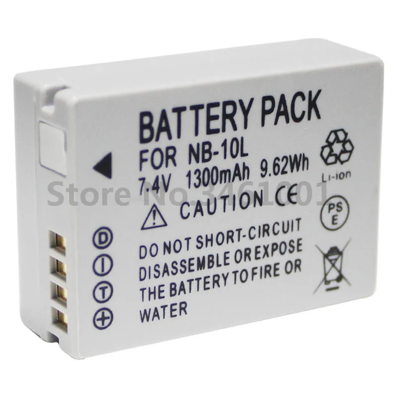 NB 10L аккумулятор NB10L для Canon PowerShot G1X G15 SX40HS SX50HS SX60HS G16 SX40 SX60 SX50 HS|Цифровые