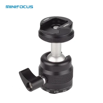 

Mini Ball Head with 1/4 Hot Shoe Mount Adapter-Camera Cold Shoe Mount for Cameras, Camcorders,LED Light, Microphone, Monitor