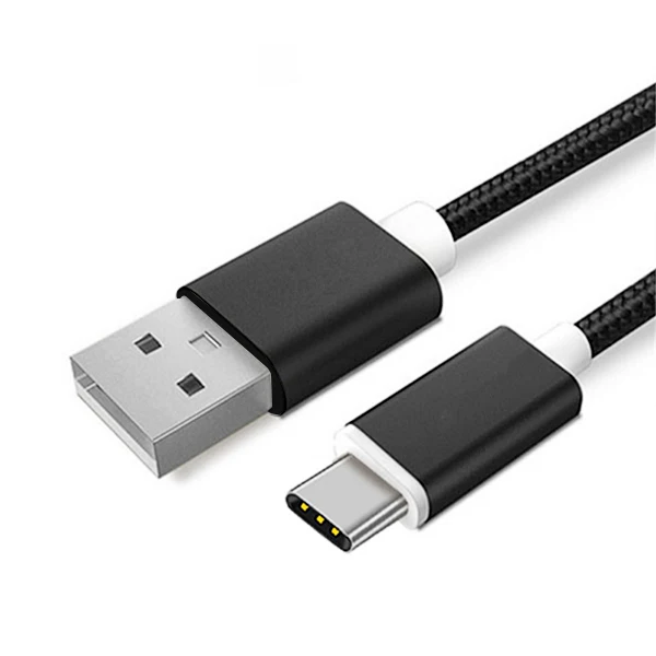 CBAOOO 1 м 2 м 3 м USB C Тип USB кабель для передачи данных 3A быстрый подъем тип-c Kabel voor S9 S10 Plus USB C просо - Цвет: black