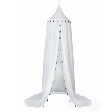 Антимоскитная шифоновая детская балдахин москитная сетка принцесса кровать балдахин для девочек украшение комнаты кровать навес борьба с вредителями отклонение сетки