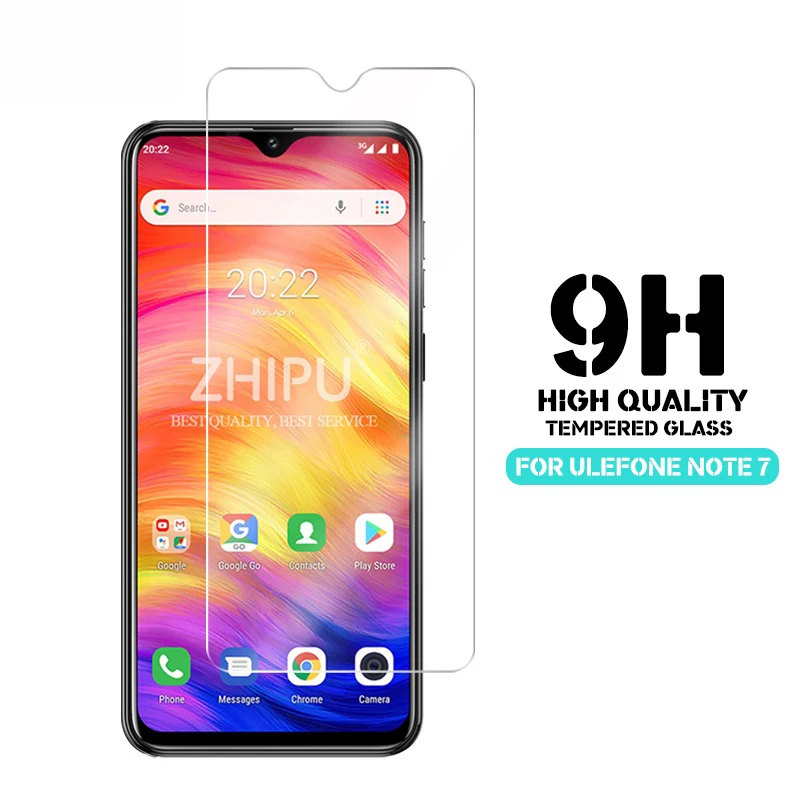 

25 Pcs Tempered Glass For Ulefone Note 7 6.1 Glass Screen Protector 2.5D 9H Tempered Glass For Ulefone Note 7 Protective Film