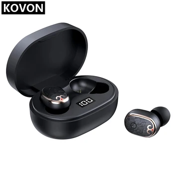 

S17 Bluetooth 5.0 Earphone Stereo Wireless In-ear Earbuds with Battery Display True TWS Wireless Earphones with Mic
