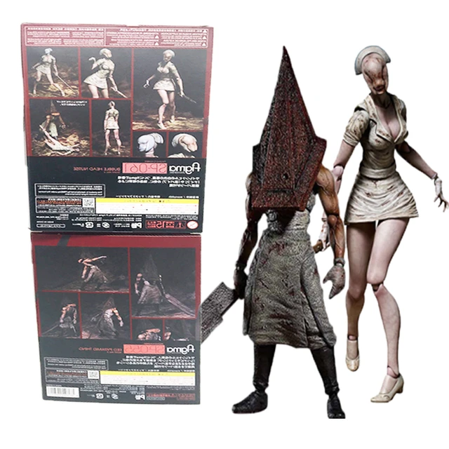 Silent Hill-Boneca de Enfermeira Sem Rosto, Cabeça Triangular, Pirâmide  Vermelha, Filme Móvel, Mão Periférica, Figura Anime, Modelo, Novo, 2