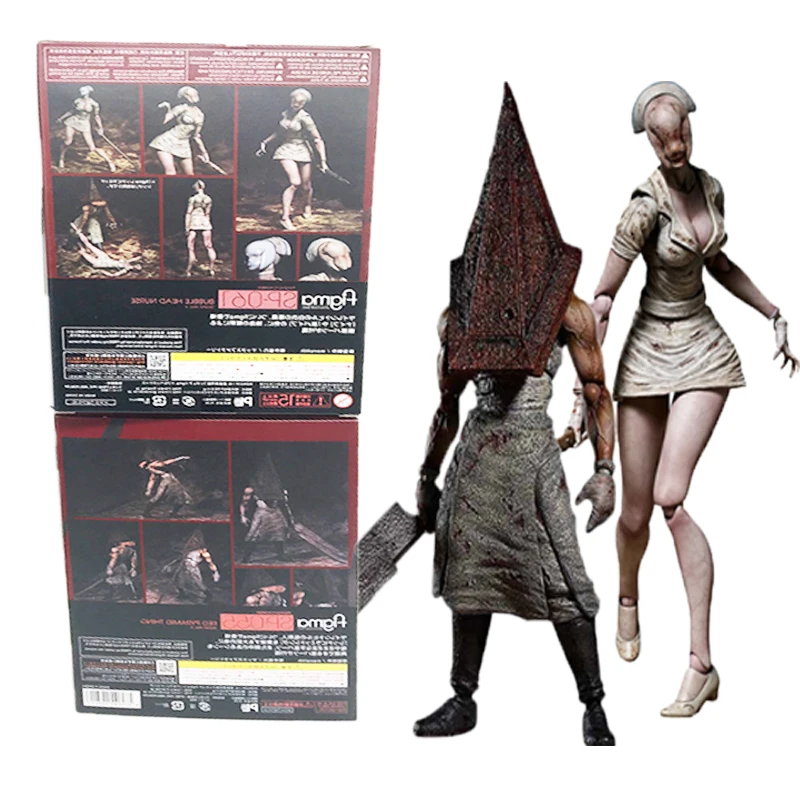 18Cm Game Series Silent Hill: Revelation 3D Red Pyramid Thing Sp 055 with  Sword Weapon Pvc Action Figure Collectible Model Toy - AliExpress