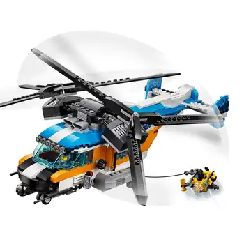 

Designer Lego crietor two-rotary helicopter
