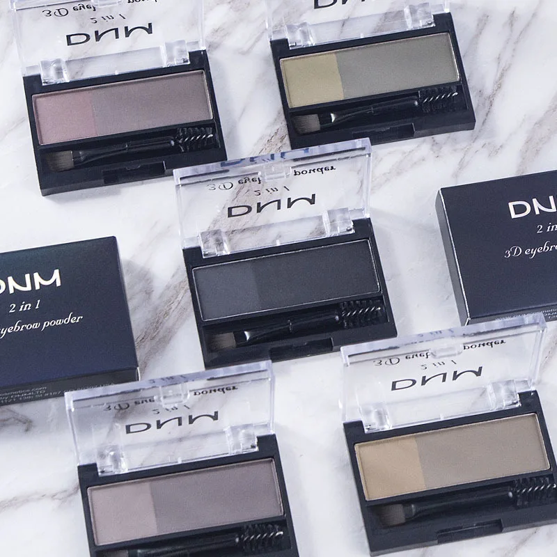 2 Colors Eyebrow Enhancers Powder Palette Long Last Waterproof Eyebrow Pigment With Eye Brow Brush Tool Mak Up TSLM1 2 Colors Eyebrow Enhancers Powder Palette Long Last Waterproof Eyebrow Pigment With Eye Brow Brush Tool Mak Up TSLM1