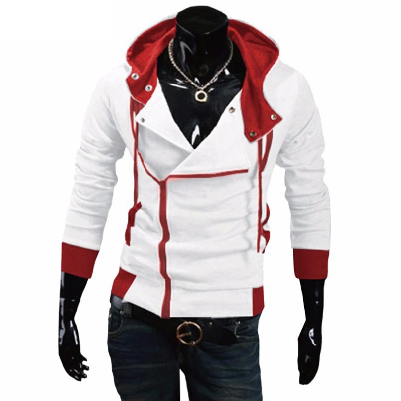 TANGYAXUAN 2019 Side Zipper Patchwork Hoodies Men Casual assasins creed Clothing mens hoodies and sweatshirts sudadera hombre TANGYAXUAN 2019 Side Zipper Patchwork Hoodies Men Casual assasins creed Clothing mens hoodies and sweatshirts sudadera hombre