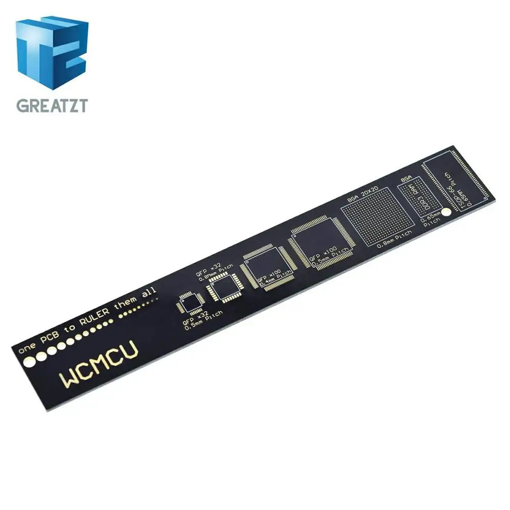 Линейка GREATZT PCB для электронных инженеров Geeks создателей Arduino вентиляторов