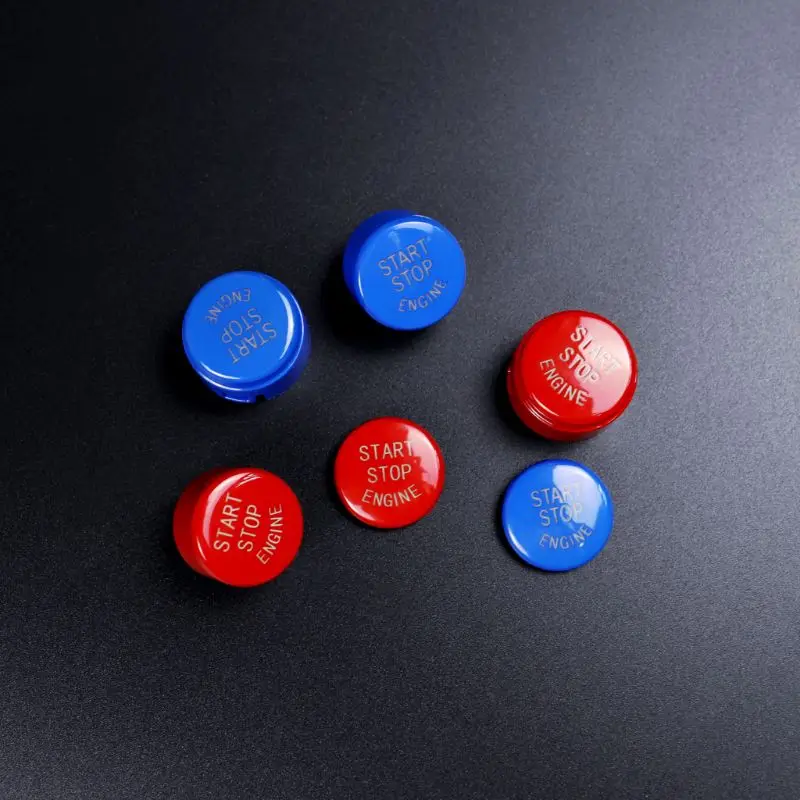 

For BMW F30 F10 F34 F15 F25 F48 X1 X3 X4 X5 X6 Car Engine Start Stop Button Red 57BA