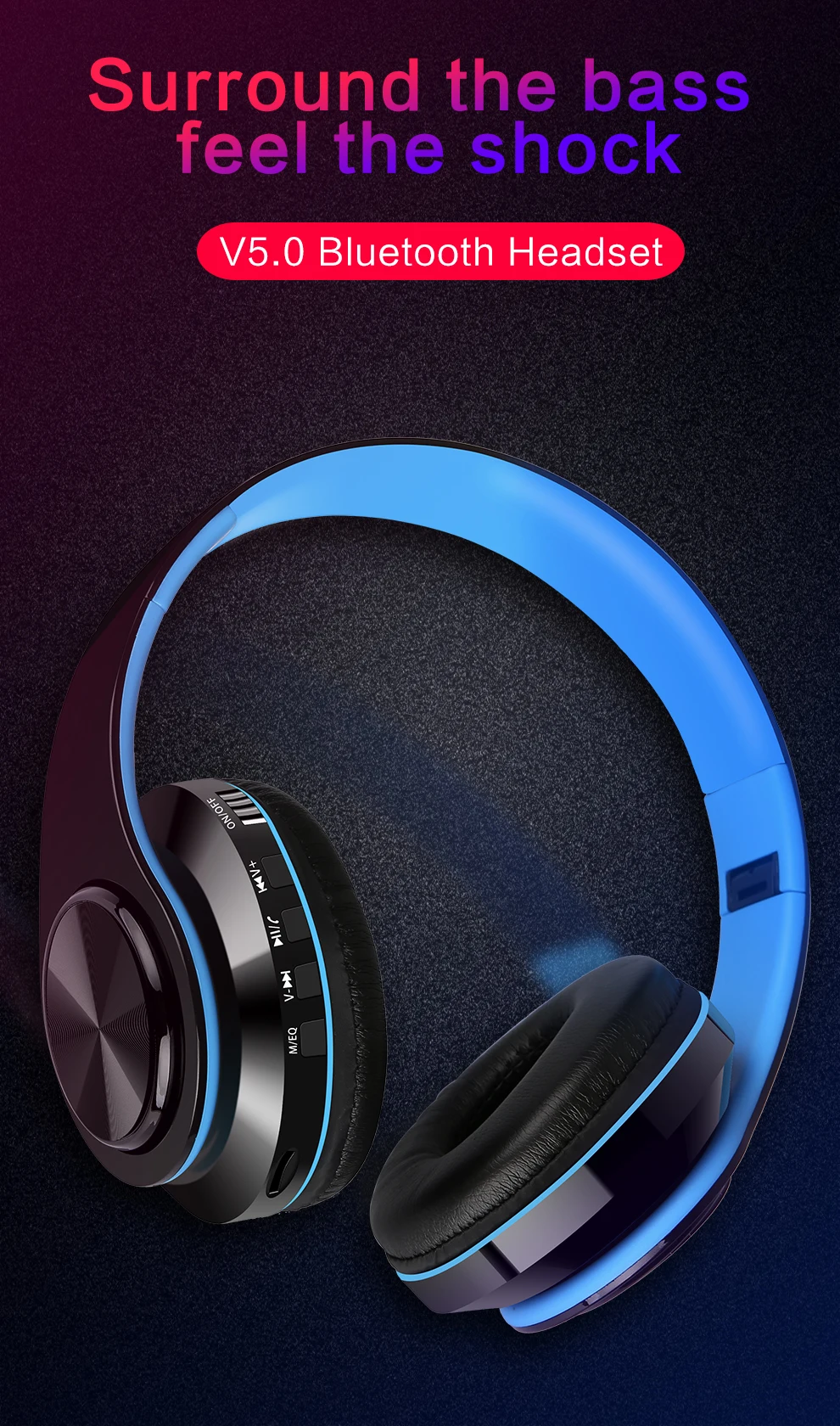 KYCXD TWS bluetooth 5,0 наушники складные глубокий бас стерео Голосовая беспроводная гарнитура для занятий спортом bluetooth гарнитура беспроводные наушники