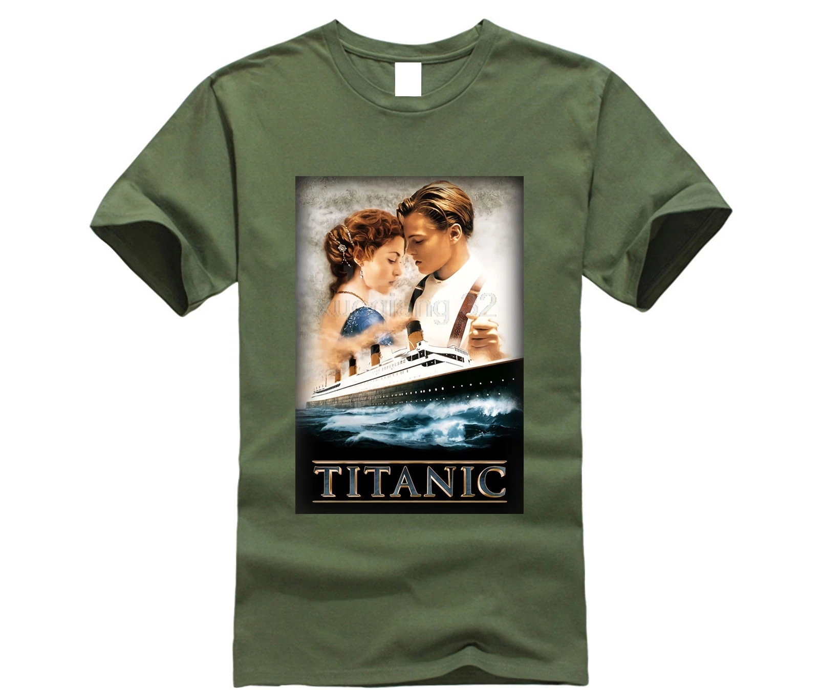 Vintage 1996 Titanic Movie Promo Black T Shirt Leonardo DiCaprio sz S 2XL Cool Summer Tees футболка|Футболки| |