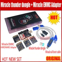 Новейший чудом гром ключ+ чудо все в одном загрузочный кабель+ чудо EMMC аппаратный адаптер пластина