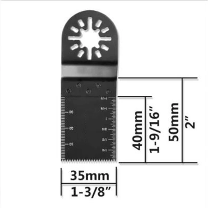 

10pcs Multitool Saw Blade Oscillating Blade Multi Tool Circular Saw Blades For Wood Cutting Kit 45-48HRC