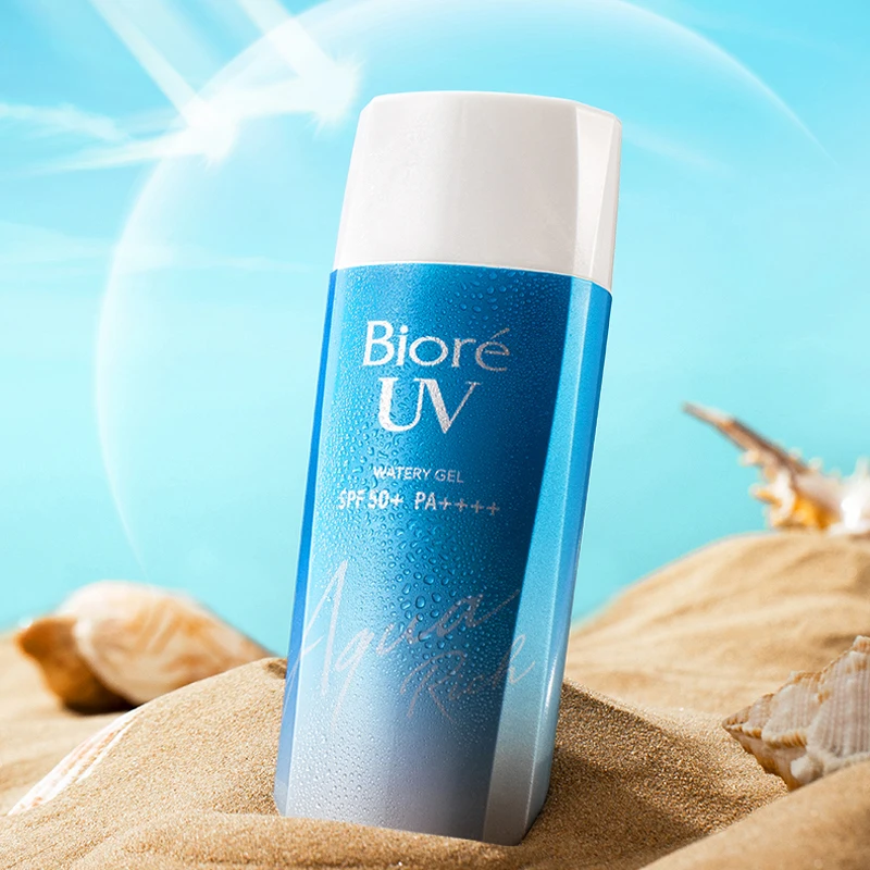Japan Biore 90 мл UV Aqua Rich жидкий экстракт солнцезащитный крем-гель SPF50 лосьон для ухода