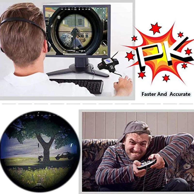 Price PS4 Xbox One Keyboard Mouse Adapter Gamepad Controller Converter For PS4 PS3 Xbox One Nintendo Switch FPS Game Accessories