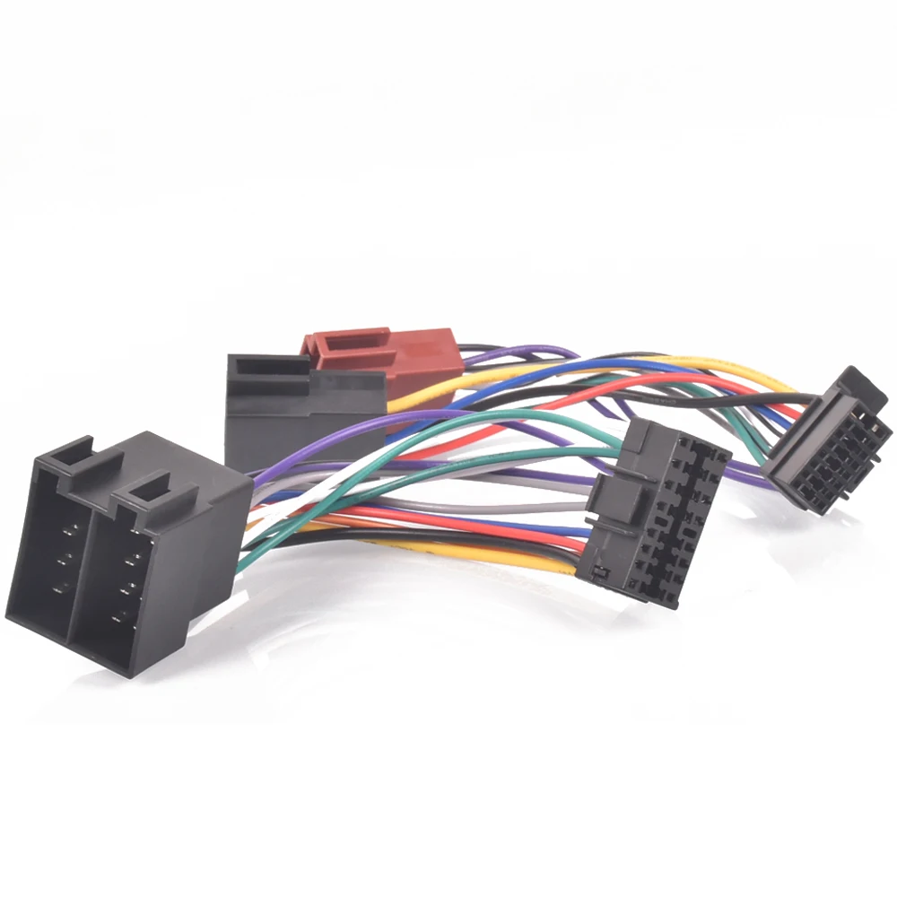 16Pin Car Stereo Radio Cablaggio Iso Per La Sony Radio A Iso Radio Play Plug Adapter Auto Cablaggio Del Connettore