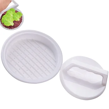 

Hamburger Food Grade Plastic Burger Patties Barbecue Machine Mold Maker Kitchen Tools