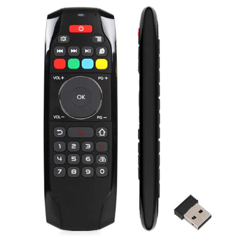 

G7 Smart Flying Mouse 2.4G with Backlight Remote Control with Gyroscope Infrared Learning Button