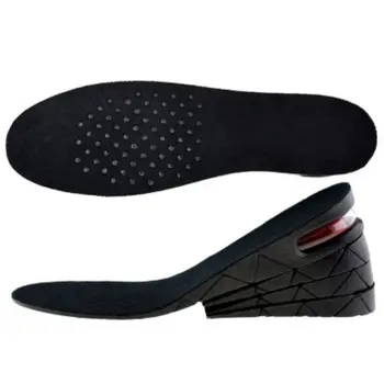 

1Pair 4-Layer Shock-Absorbent Breathable Detachable Adjustable Air Cushion Invisible Shoe Lifts Height Increase Durable Insoles