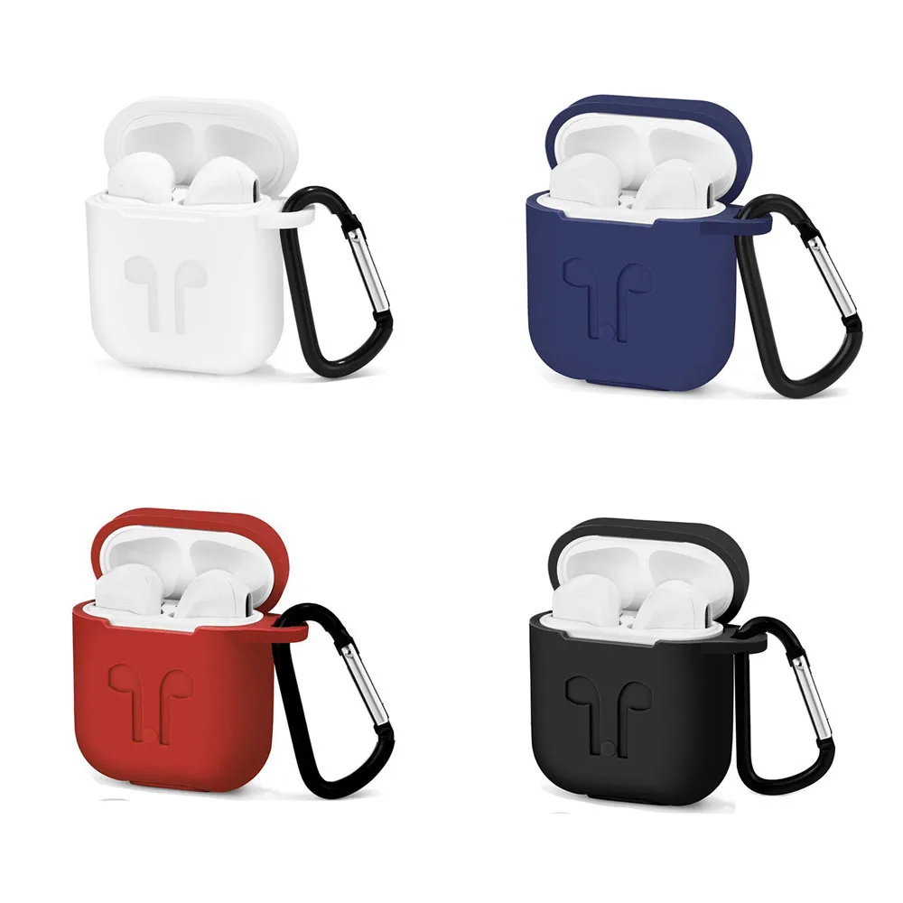 1 шт. Мягкий силиконовый чехол для Airpods противоударный защитный наушников