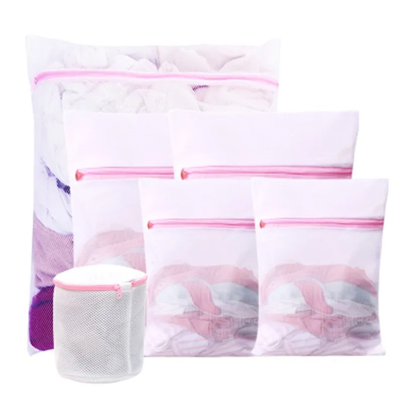

Wash Clothing Bag Protective Laundry Bag Fine Mesh Household 5 Pieces Dumped Clothing Bag Wash Bag Washing Machine Isolation Net