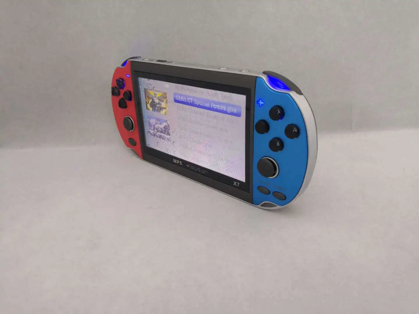 X7 Ретро игровой Набор для psp двойной рокер игровой автомат 4,3 дюймов Большой экран 64 бит 8 г памяти GBA с Bulit в 200 игр