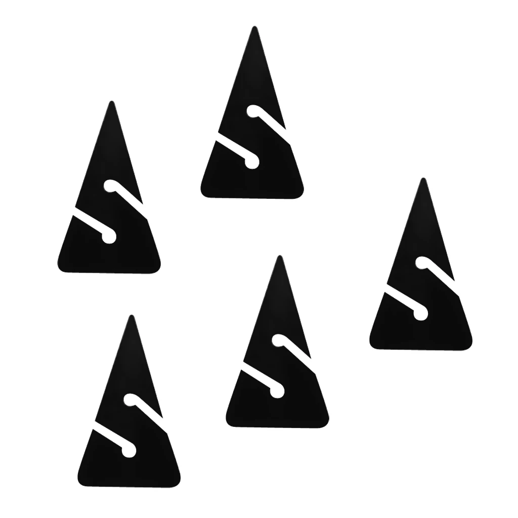 Pack 5 Scuba Diving Line Markers for Cave and Wreck Diving Gear Equipment Accessories - Various Color