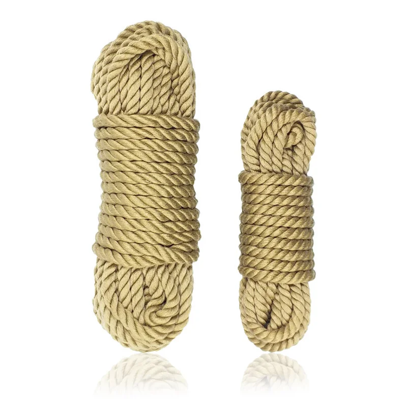 5M/10M BDSM Bondage Teaching Cotton Rope Chained Handcuff Footcuff Bounding Bundled Ropes Constraint Game Sex Toy Belt Raise | Красота и