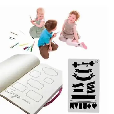 12/20pcs Bullet Journal Stencil Set Plastic Planner DIY Drawing Template Diary Planner Journal Notebook Diary Scrapbook
