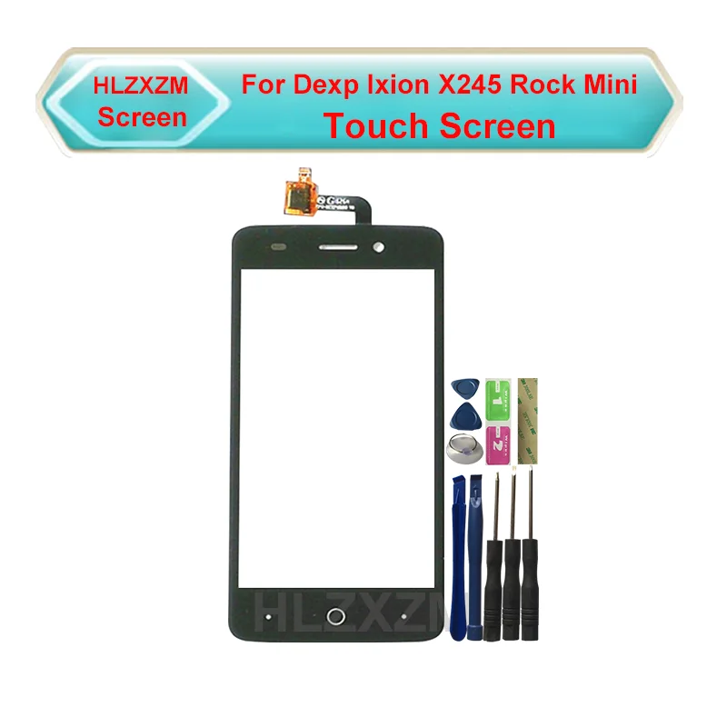 For Dexp Ixion X245 Rock Mini Touch Screen No LCD Display Digitizer Sensor Replacement With Tools | Мобильные телефоны и