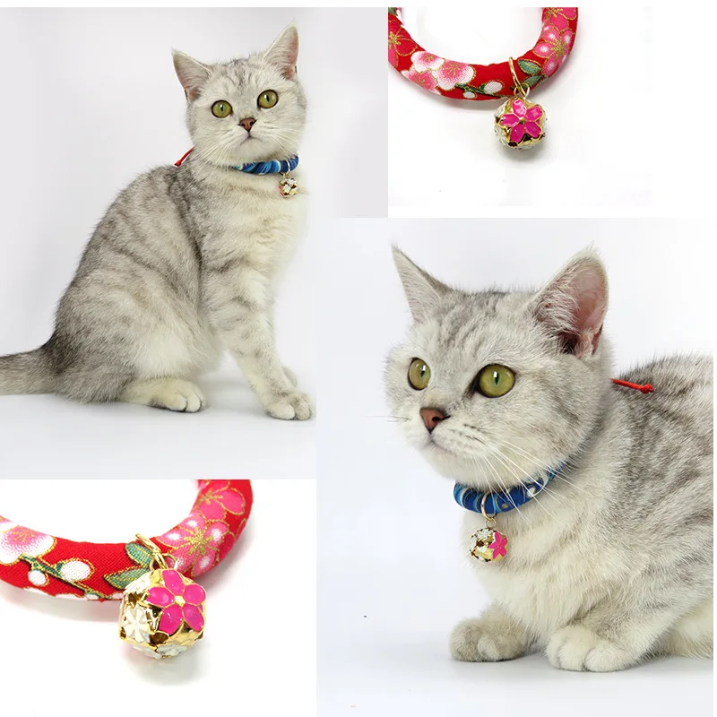 Японский ошейник Lucky Cat товары для домашних животных ожерелье котенка с маленьким