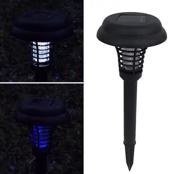 

Courtyard Insecticidal And Mosquito Killing Lamp Photocatalyst Solar Round Head Garden Park Mosquito Killer Landscape Lighting