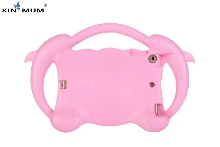 

For iPad Mini 1/2/3/4 Case Dolphin Kids Friendly For Apple iPad Mini Case Non-toxic EVA Foam Shockproof Stand Cover Cases