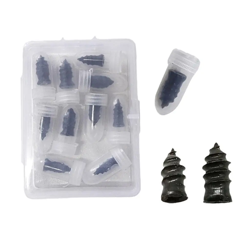 

10PCS Vacuum Tyre Repair Nail For Motorcycle Tubeless Tyre Self-tire Repair Rubber Nails No Air Leakage Wearable Waterproof