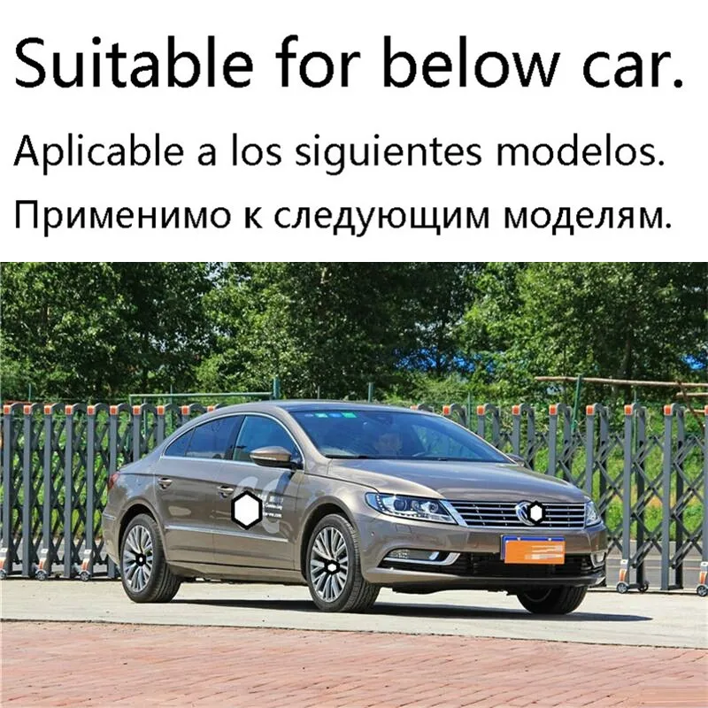 Авто кондиционер аудио динамик кнопка ручка автомобильный модифицированный хром автомобильный Стайлинг аксессуар 13 14 15 16 для Volkswagen CC