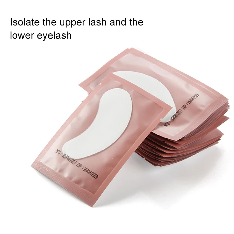 316pcs False Eyelashes Extension Practice Exercise Makeup Set Grafting Lashes Under Eye Pads Tweezers Glue Ring 4