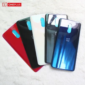 

Glass OnePlus 7 Back Battery Cover Door Rear Replacement Housing Cover Case For One plus 1+ 7 GM1903 With logo Sticker Glue