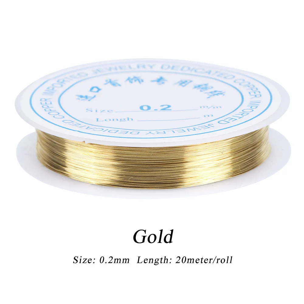 gold 1 рулон медной проволока Гвозди Искусство Декор Очаровательная линия DIY Дизайн 3D ногтей советы золотистый Серебристый с розой золото ювелирные изделия со стразами маникюрные принадлежности - Цвет: gold