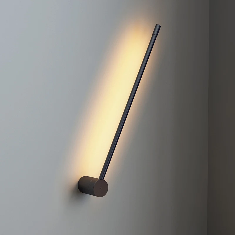Minimalist Individual Simple Long Wall Lamp Creative Geometry Wall Lamp Creative Geometry