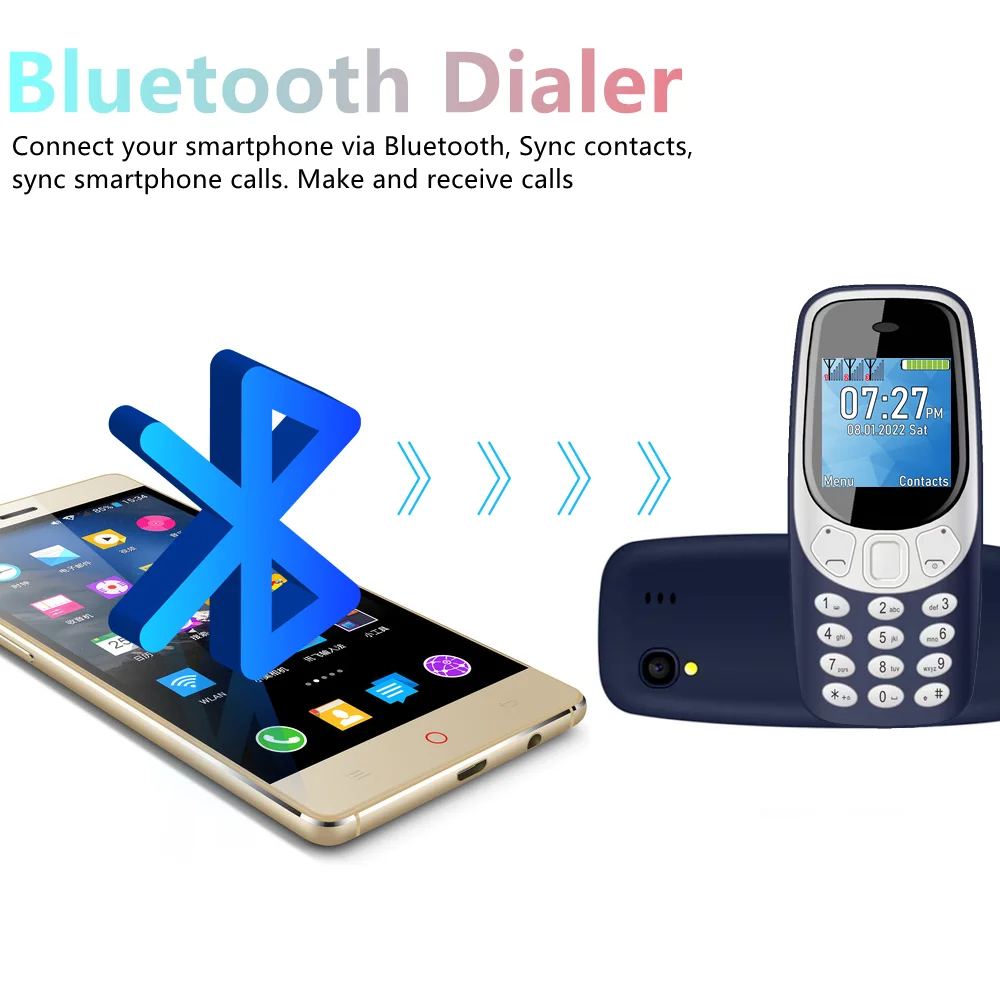 SERVO Mobile Phone 3 SIM Card 3 Standby Auto call recorder Bluetooth dial Speed dial Magic voice Flashlight FM Radio Telephone