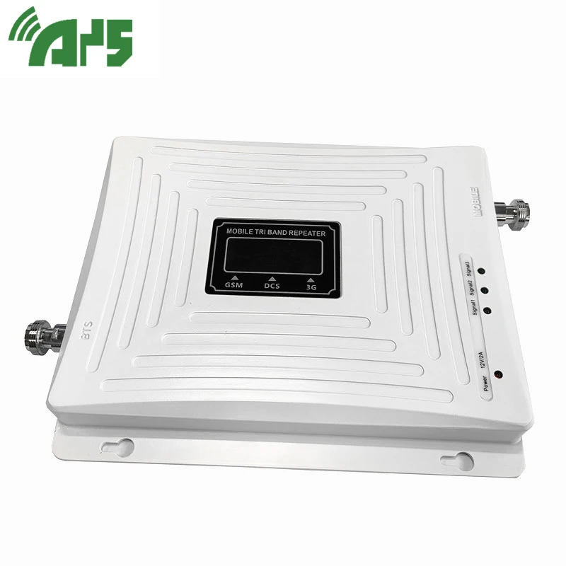  2G 3G 4G Triple band Cell Phone Signal Booster GSM 900 LTE 1800 WCDMA 2100 mhz Mobile Cellular Sign