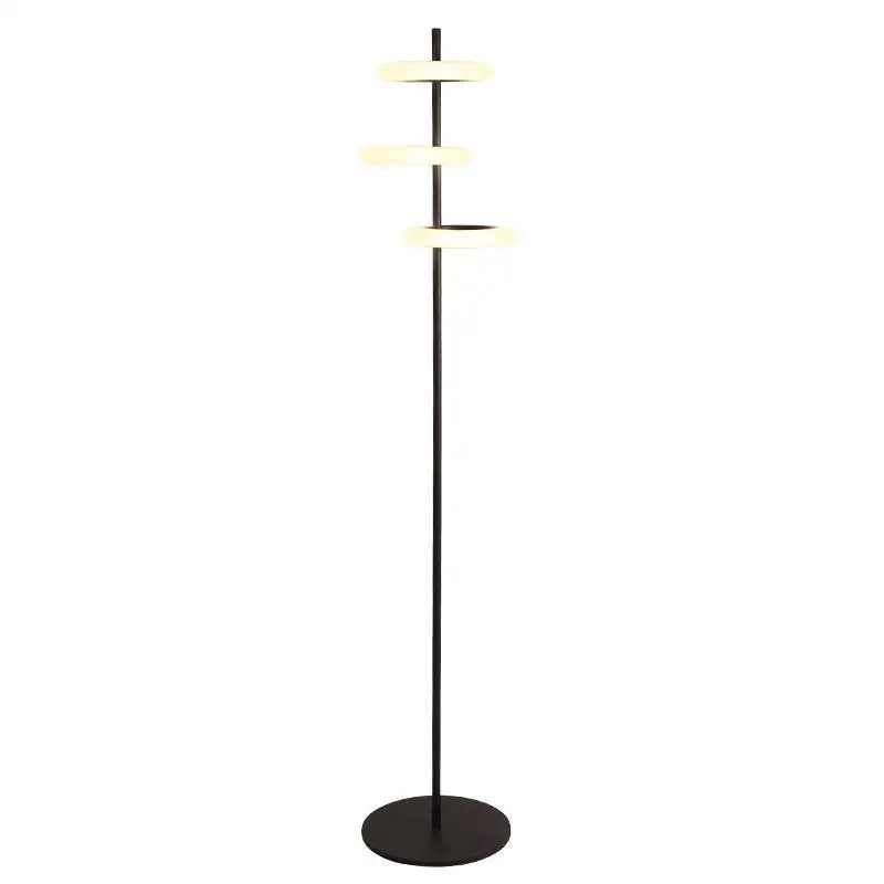 

Post Modern Floor Lamp Creative Minimalism Metal Flower Lamps Led Bedroom Reading Lighting Stand Light Black and Iron Tall Lamp
