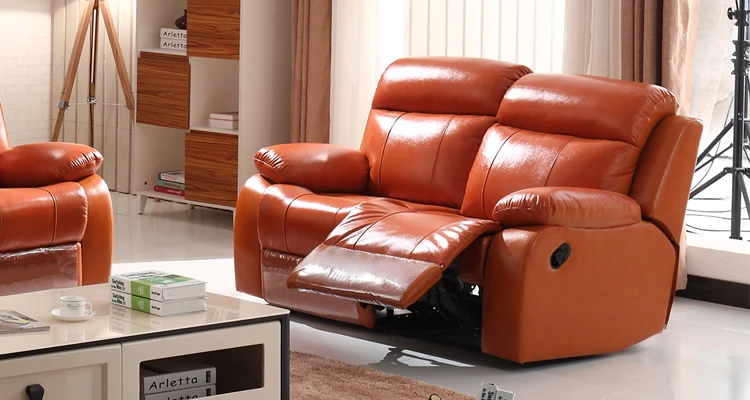 Foshan recliner sofa set,home cinema seating living room sectional sofa leather power recliner