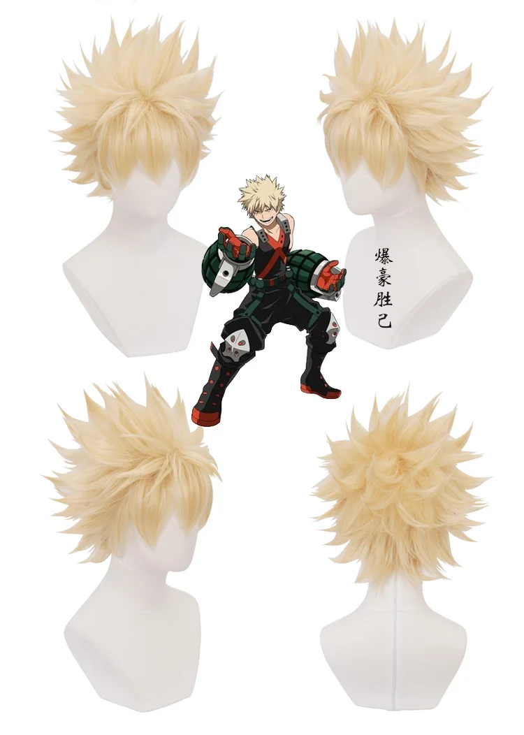 My Hero Academia  ڽ ¥ Ӹ ̵    Ű Shouto Bakugou Katsuki Ashido Mina Asui Tsuyu Kaminari Denki Wig