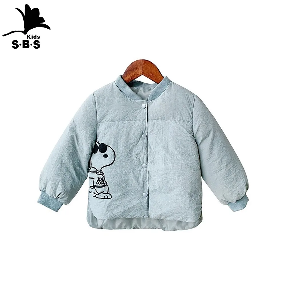 

Children's Winter Jacket New Arrival Boys and Girls Down Jacket Cotton Underwear Children's Warm Jacket with Snoopy Printing