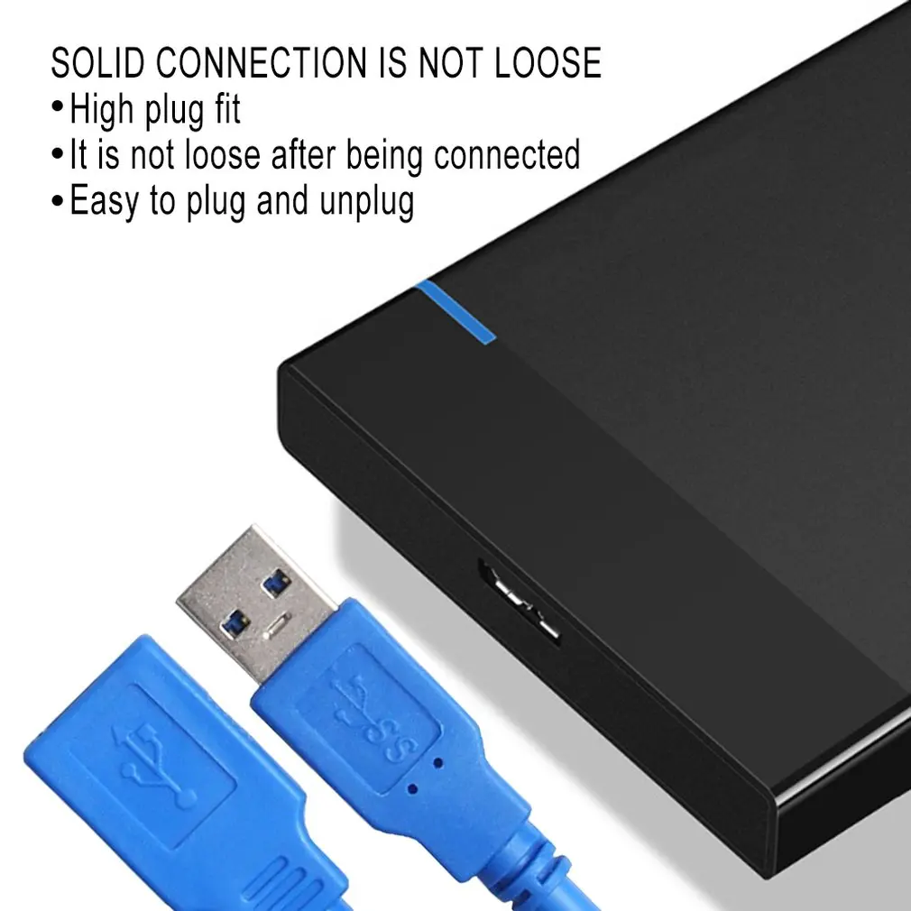 3 фута синий USB 3,0 Тип папа-мама Супер Скоростной кабель-удлинитель конвертер адаптер компьютерный соединительный кабель