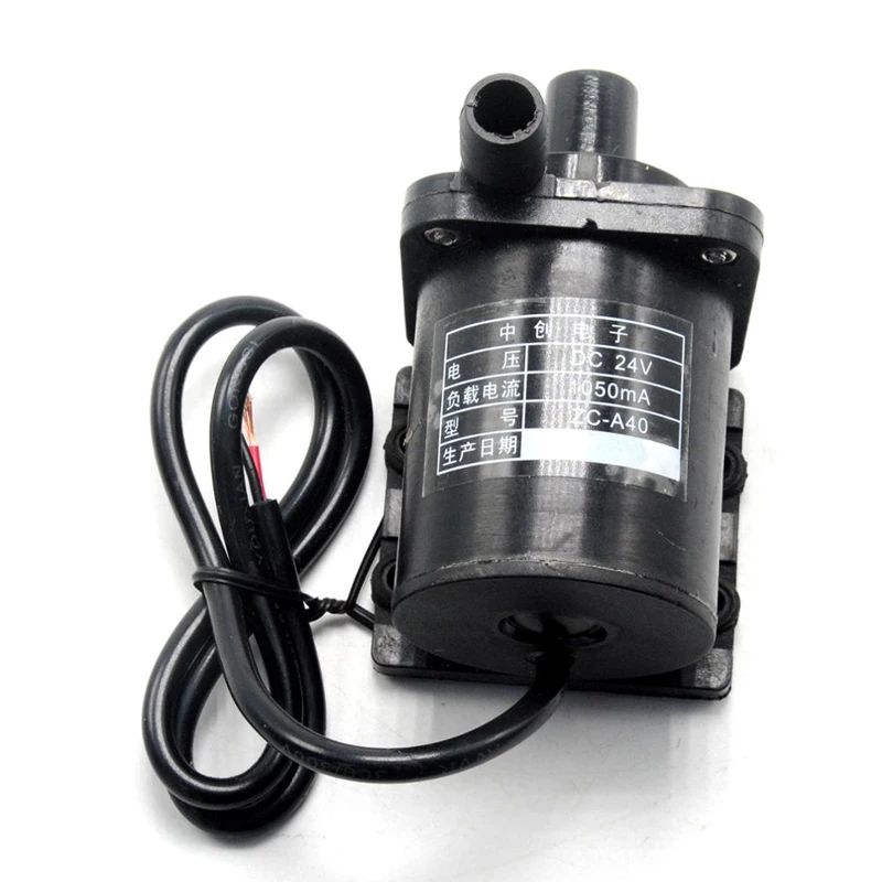 12V DC ZC-A40 Hot Water Pump Mini Brushless Magnetic 65 degrees C 