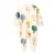 Pureborn Newborn Пижамы Baby Footies Footed Комбинезон для маленьких Мальчиков Девочек Хлопок Мультфильм Твердые Весна Осень Детская Одежда
