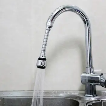 

360 Degree Swivel Kitchen Faucet Aerator Adjustable Dual Mode Sprayer Filter Diffuser Water Saving Nozzle Faucet Connector